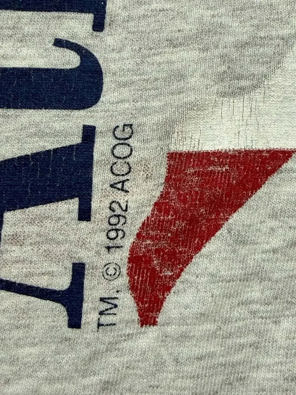 Vintage 1992 Atlanta Olympic Coca Cola Champion USA T Shirt XL Made USA Gray - Picture 10 of 14